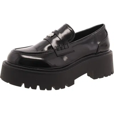 Madden Girl Calistaa Womens Patent Embellished Loafers In Multi