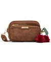 Madden Girl Cami Camera Crossbody Bag In Brown