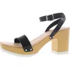Madden Girl Caprise Womens Woven Ankle Strap Platform Sandals In Multi