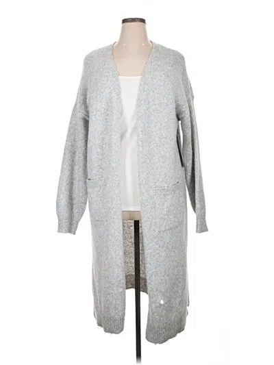 Pre-owned Madden Girl Cardigan Sweater In Gray