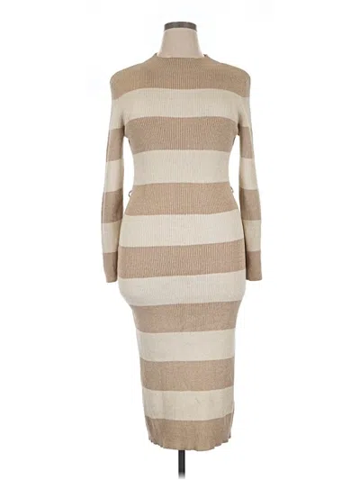 Pre-owned Madden Girl Casual Dress In Tan