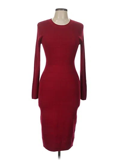 Pre-owned Madden Girl Cocktail Dress In Burgundy