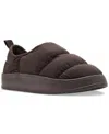 Madden Girl Comfy Slip-on Puffer Clogs In Chocolate