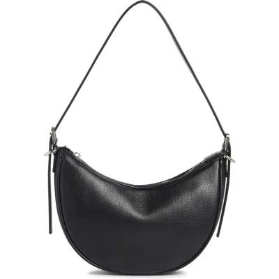 Madden Girl Crescent Shoulder Bag In Black