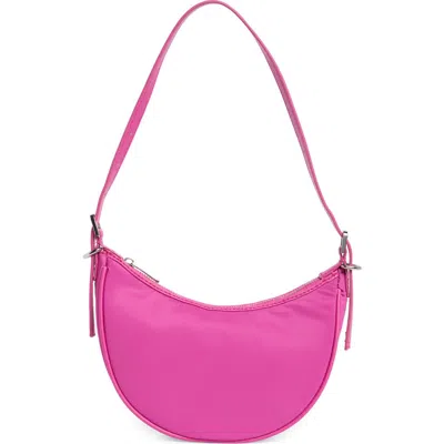 Madden Girl Crescent Shoulder Bag In Pink