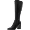 Madden Girl Wisee Block-heel Knee-high Dress Boots In Black