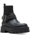 Madden Girl Cryptic Ccry01j1 Boots Women's Black Leather Platform Ver055 In Black