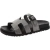Madden Girl Women's Darling Rhinestone Embellished Footbed Slide Sandals In Multi