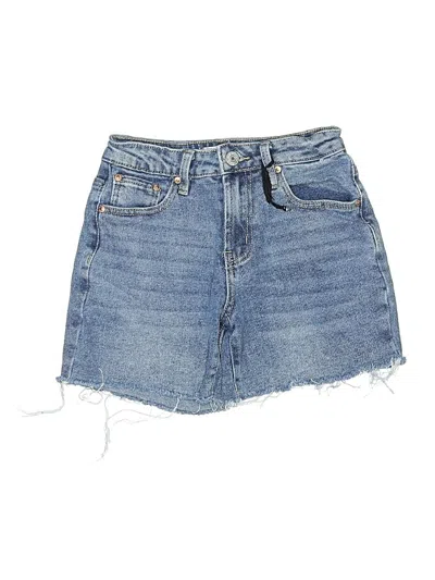 Pre-owned Madden Girl Denim Shorts In Blue