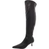 Madden Girl Deserai Womens Wide Calf Pointed Toe Over-the-knee Boots In Multi