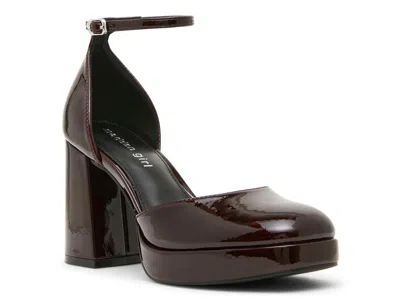 Madden Girl Desiere Platform Pump In Burgundy