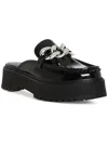 Madden Girl Dollie Womens Lug Sole Slip On Loafers In Multi