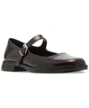 Madden Girl Dominic Mary-jane Tailored Flats In Burgundy