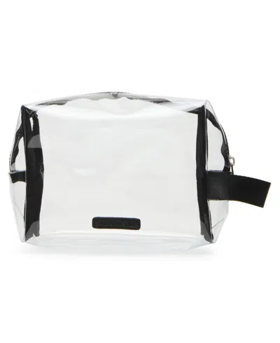 Madden Girl Eddiec Clear Zippered Pouch