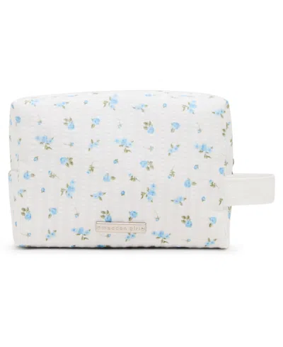 Madden Girl Eddiess Seersucker Mini Zipper Wallet In Pink