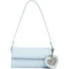 Madden Girl Faux Leather Baguette Bag In Blue