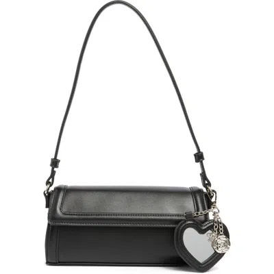 Madden Girl Faux Leather Baguette Bag