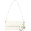 Madden Girl Faux Leather Baguette Bag