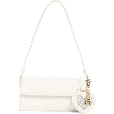 Madden Girl Faux Leather Baguette Bag