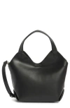 Madden Girl Faux Leather Mini Shopper Tote In Black