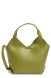 Madden Girl Faux Leather Mini Shopper Tote In Green