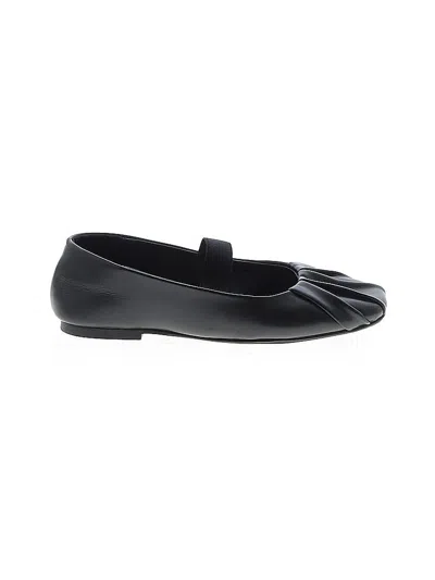 Pre-owned Madden Girl Kids' Flats In Black