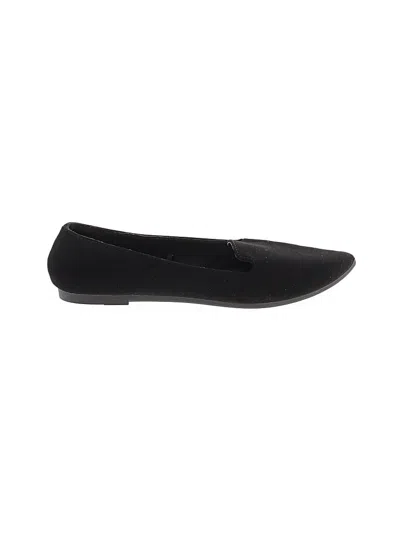 Pre-owned Madden Girl Flats In Black