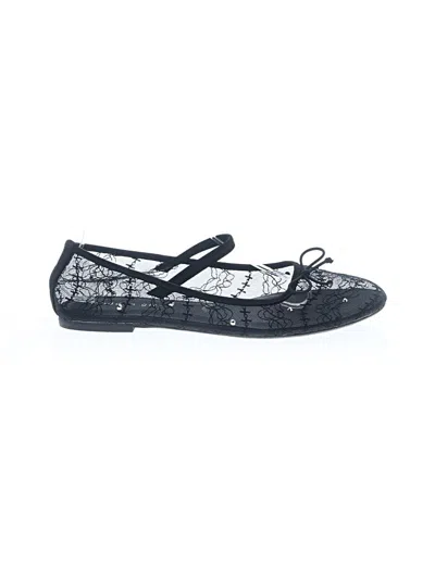 Pre-owned Madden Girl Flats In Black