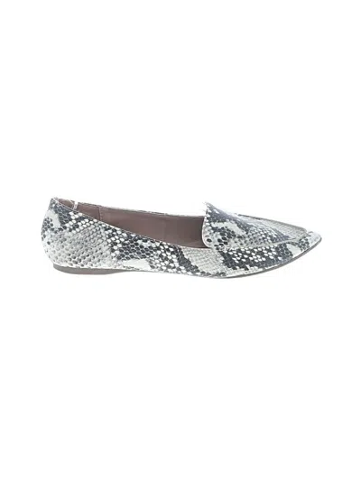 Pre-owned Madden Girl Flats In Gray