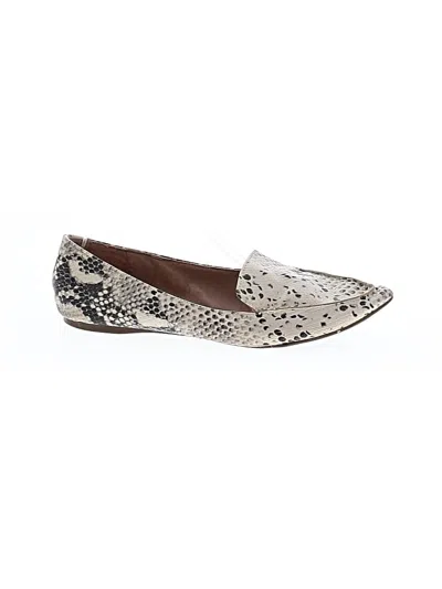 Pre-owned Madden Girl Flats In White