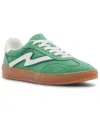 Madden Girl Giia Lace-up Low-top Sneakers In Green Multi