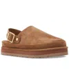Madden Girl Graham Platform Slingback Clog Mules In Tan