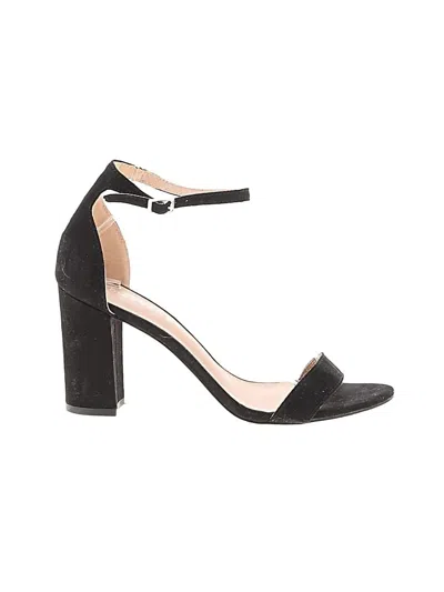 Pre-owned Madden Girl Heels In Black