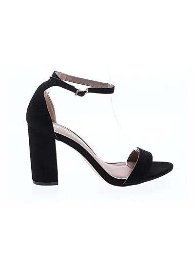 Pre-owned Madden Girl Heels In Black