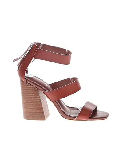 Pre-owned Madden Girl Heels In Brown