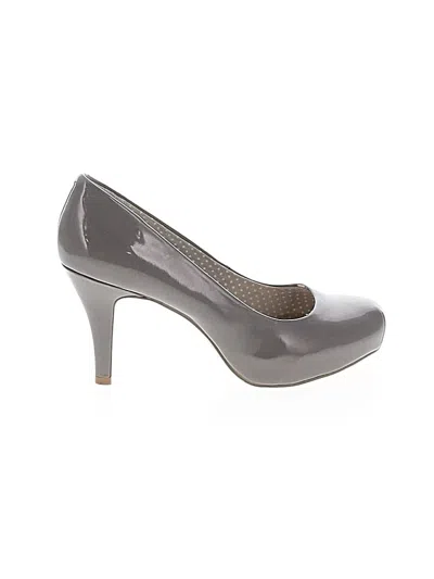 Pre-owned Madden Girl Heels In Gray