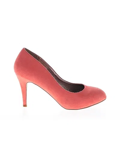 Pre-owned Madden Girl Heels In Orange