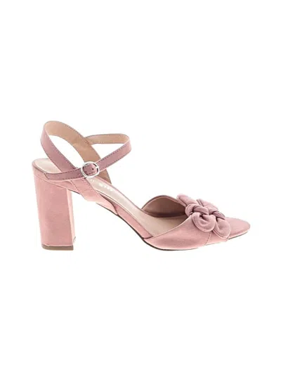 Pre-owned Madden Girl Heels In Pink
