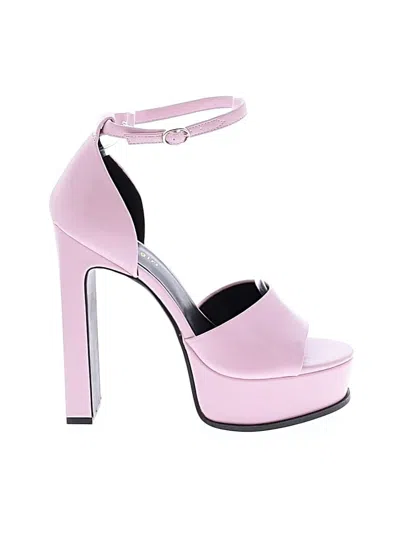 Pre-owned Madden Girl Heels In Pink