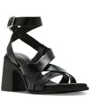 Madden Girl Hero Strappy Block-heel City Sandals In Black