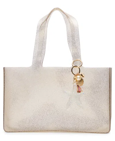 Madden Girl Hollie Jelly Medium Tote Bag