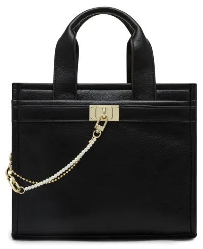 Madden Girl Imogenc Zipper Mid-size Tote Bag In Black