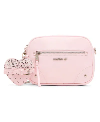 Madden Girl Janat Camera Bag In Pink