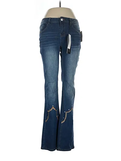 Pre-owned Madden Girl Jeans In Blue