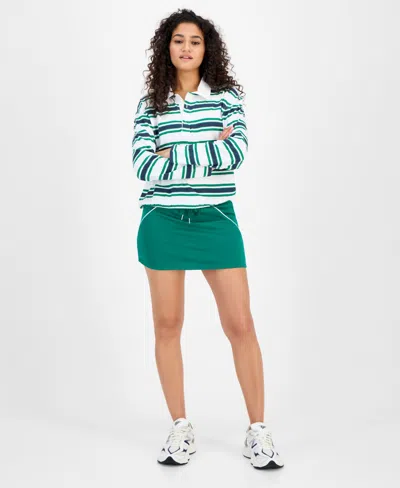Madden Girl Juniors' Tipped Mini Skort In Green
