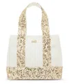 MADDEN GIRL KENZIE CANVAS MINI TOTE WITH SEQUINS