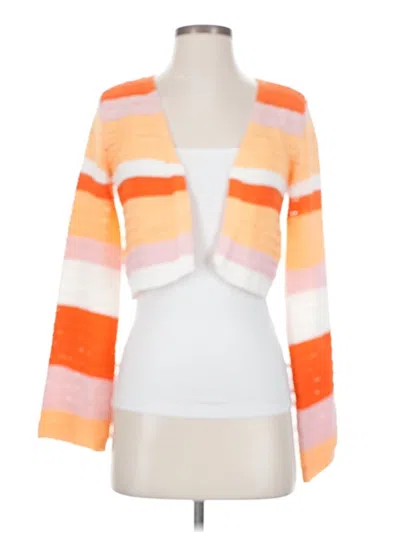 Pre-owned Madden Girl Kimono In Orange