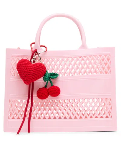Madden Girl Kit Mini Jelly Tote In Pink
