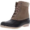 Madden Girl Lankaster Womens Faux Suede Ankle Rain Boots In Multi