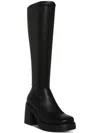 Madden Girl Lax Womens Faux Leather Tall Knee-high Boots In Multi